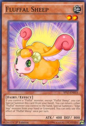 Fluffal Sheep (SP17-EN014) - Star Pack - Battle Royal 1st Edition
