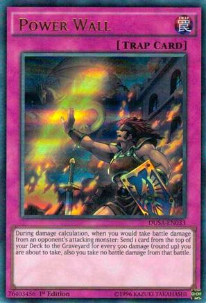 Power Wall (DUSA-EN033) - Duelist Saga 1st Edition