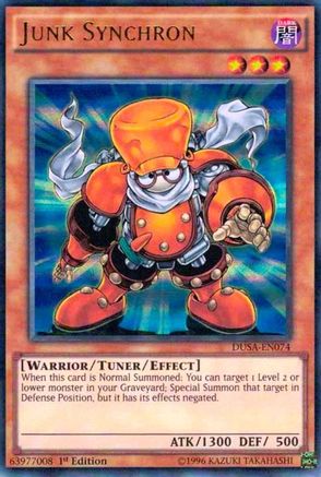 Junk Synchron (DUSA-EN074) - Duelist Saga 1st Edition