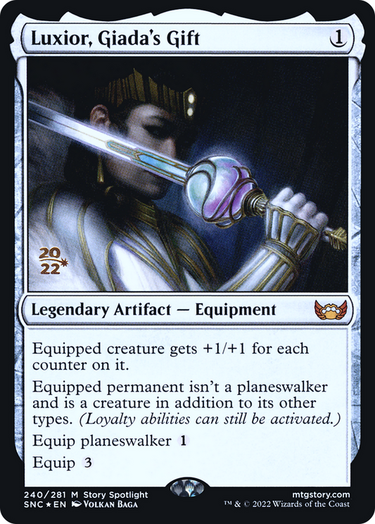 Luxior, Giada's Gift (PRE-240S) - Streets of New Capenna Promos Foil