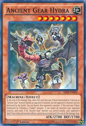 Ancient Gear Hydra (SR03-EN002) - Structure Deck: Machine Reactor Unlimited