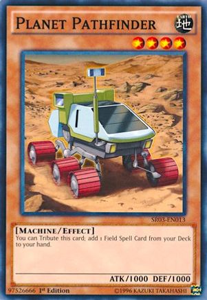 Planet Pathfinder (SR03-EN013) - Structure Deck: Machine Reactor 1st Edition