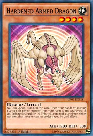 Hardened Armed Dragon (SR03-EN018) - Structure Deck: Machine Reactor 1st Edition