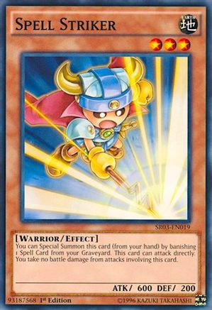 Spell Striker (SR03-EN019) - Structure Deck: Machine Reactor 1st Edition