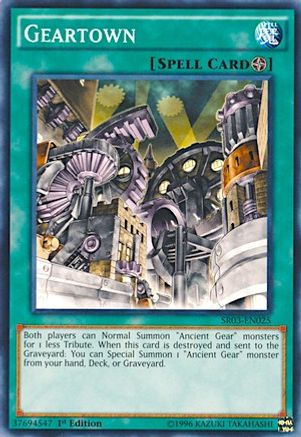 Geartown (SR03-EN025) - Structure Deck: Machine Reactor 1st Edition