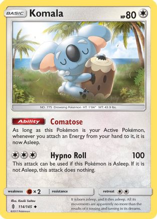 Komala 114/145  SM  Guardians Rising - Uncommon