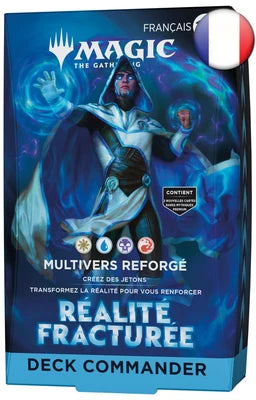 MTG REALITY FRACTURE COMMANDER DECK - MULTIVERS REFORGE - *FRANCAIS*