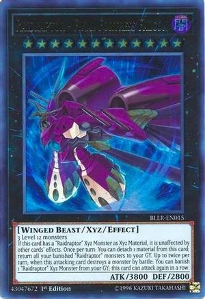 Raidraptor - Final Fortress Falcon (BLLR-EN015) - Battles of Legend: Light's Revenge 1st Edition