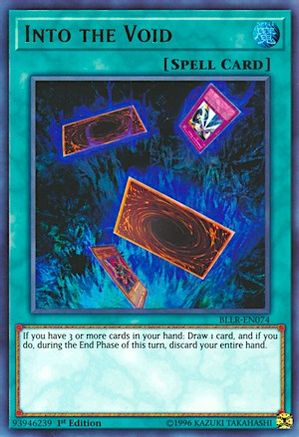 Into the Void (BLLR-EN074) - Battles of Legend: Light's Revenge 1st Edition