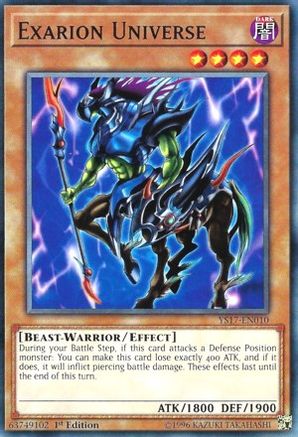 Exarion Universe (YS17-EN010) - Starter Deck: Link Strike 1st Edition