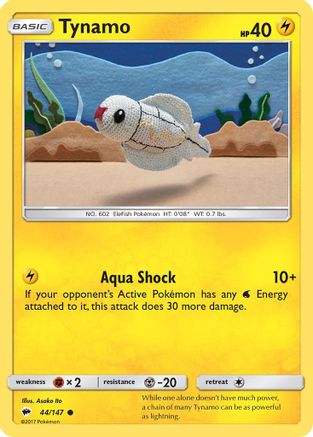 Tynamo 044/147  SM  Burning Shadows - Common