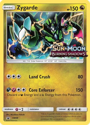Zygarde SM48  - Holofoil SM Promos - Promo