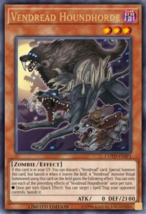 Vendread Houndhorde (COTD-ENSP1) (COTD-ENSP1) - Code of the Duelist Limited