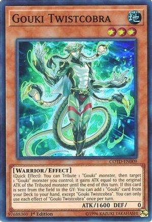Gouki Twistcobra (COTD-EN009) - Code of the Duelist Unlimited