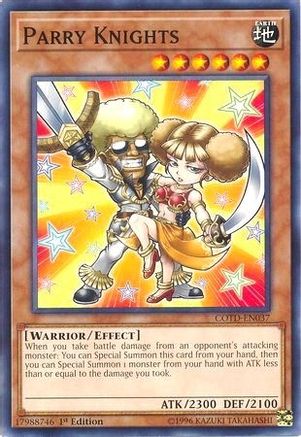 Parry Knights (COTD-EN037) - Code of the Duelist 1st Edition