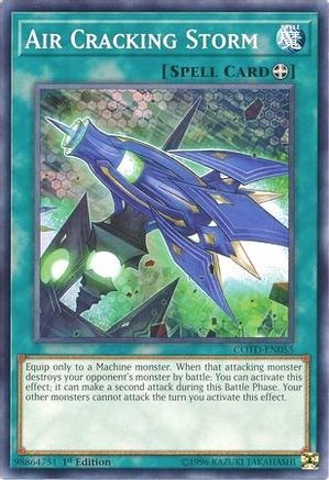 Air Cracking Storm (COTD-EN055) - Code of the Duelist 1st Edition