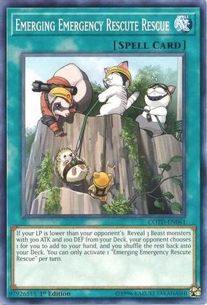 Emerging Emergency Rescute Rescue (COTD-EN061) - Code of the Duelist Unlimited