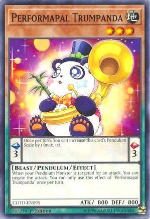 Performapal Trumpanda (COTD-EN095) - Code of the Duelist 1st Edition