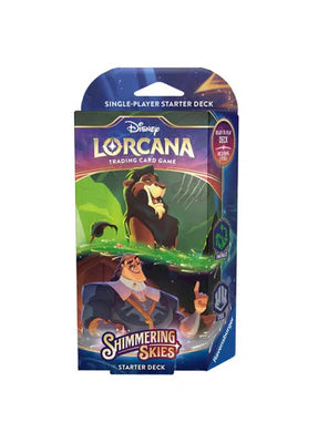Disney Lorcana: Shimmering Skies Starter Deck - Emerald & Steel