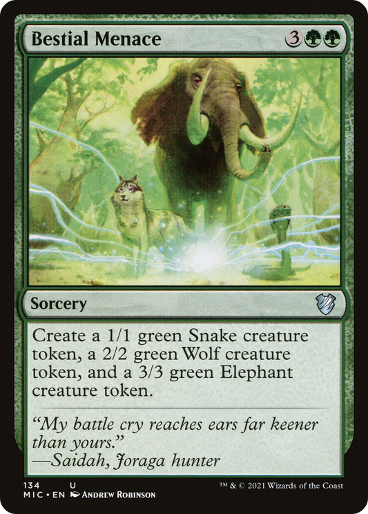 Bestial Menace (MIC-134) - Midnight Hunt Commander