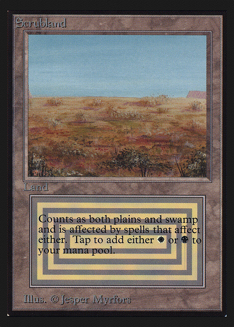 Scrubland (IED-282) - Intl. Collectors' Edition