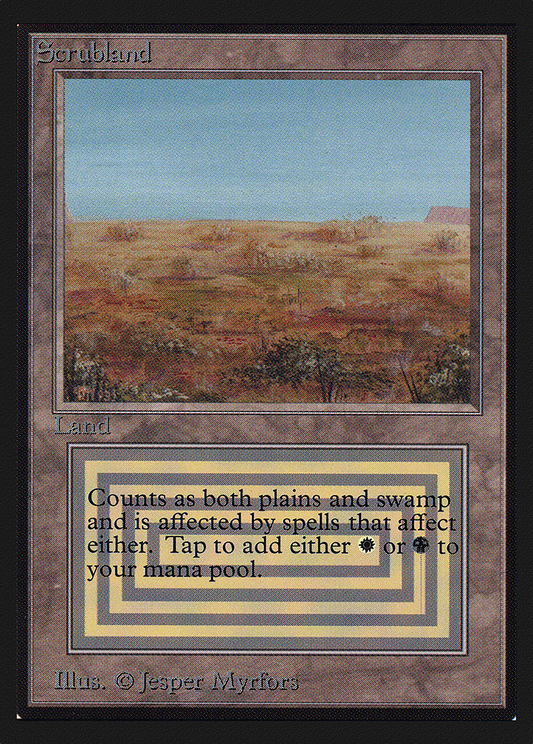 Scrubland (IED-282) - Intl. Collectors' Edition