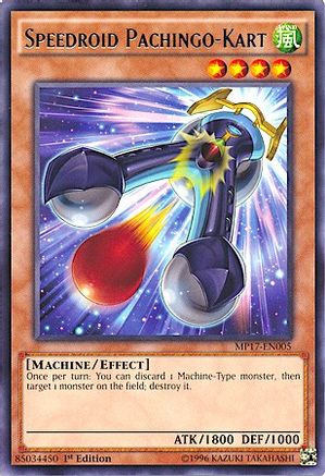 Speedroid Pachingo-Kart (MP17-EN005) - 2017 Mega-Tins Mega Pack 1st Edition