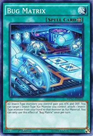 Bug Matrix (MP17-EN033) - 2017 Mega-Tins Mega Pack 1st Edition