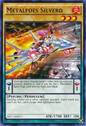 Metalfoes Silverd (MP17-EN077) - 2017 Mega-Tins Mega Pack 1st Edition