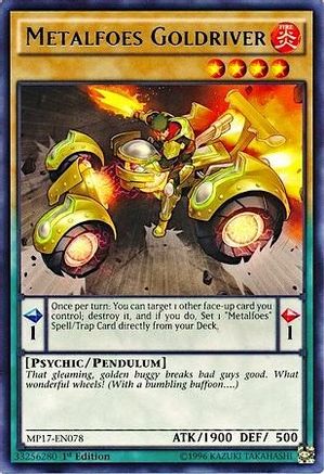 Metalfoes Goldriver (MP17-EN078) - 2017 Mega-Tins Mega Pack 1st Edition