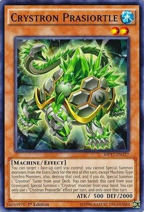 Crystron Prasiortle (MP17-EN137) - 2017 Mega-Tins Mega Pack 1st Edition