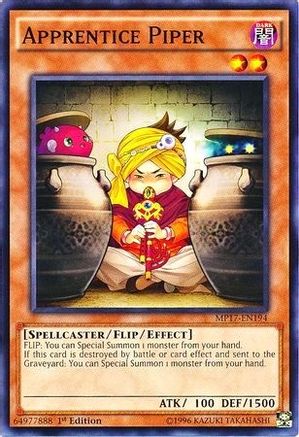 Apprentice Piper (MP17-EN194) - 2017 Mega-Tins Mega Pack 1st Edition