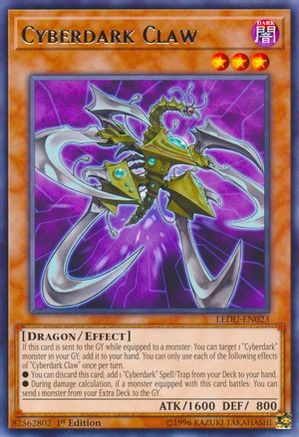 Cyberdark Claw (LEDU-EN023) - Legendary Duelists 1st Edition