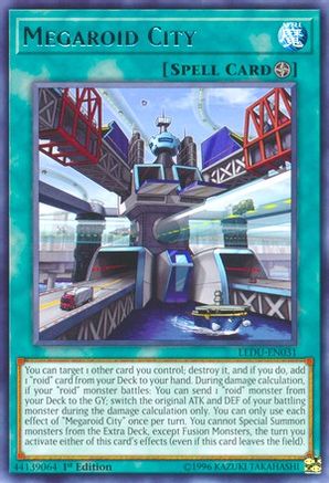 Megaroid City (LEDU-EN031) - Legendary Duelists 1st Edition