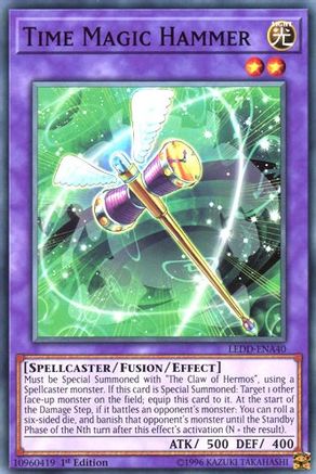 Time Magic Hammer (LEDD-ENA40) - Legendary Dragon Decks 1st Edition