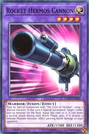 Rocket Hermos Cannon (LEDD-ENA41) - Legendary Dragon Decks 1st Edition