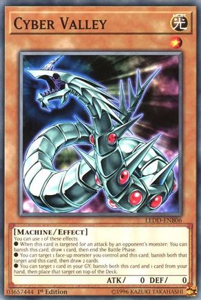 Cyber Valley (LEDD-ENB06) - Legendary Dragon Decks 1st Edition