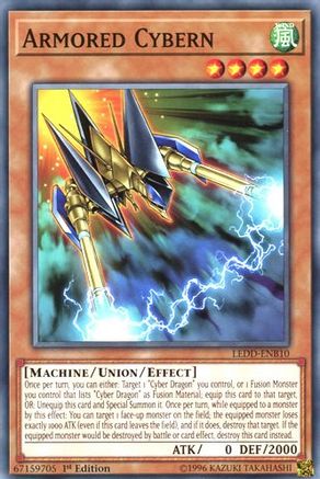 Armored Cybern (LEDD-ENB10) - Legendary Dragon Decks 1st Edition