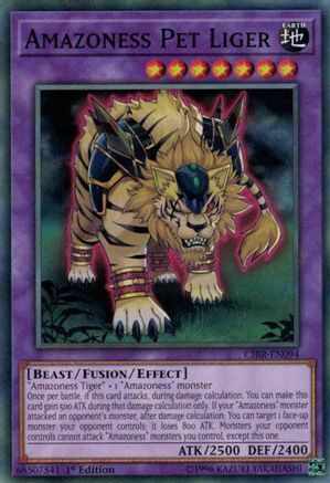 Amazoness Pet Liger (CIBR-EN094) - Circuit Break Unlimited