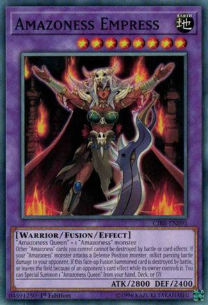 Amazoness Empress (CIBR-EN095) - Circuit Break Unlimited