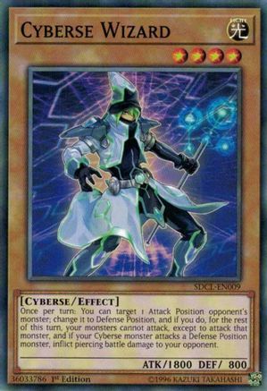 Cyberse Wizard (SDCL-EN009) - Structure Deck: Cyberse Link 1st Edition