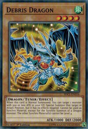 Debris Dragon (SDCL-EN016) - Structure Deck: Cyberse Link 1st Edition