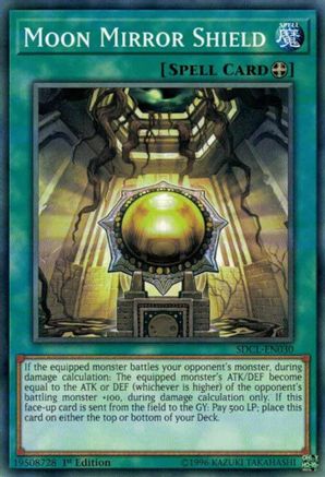 Moon Mirror Shield (SDCL-EN030) - Structure Deck: Cyberse Link 1st Edition