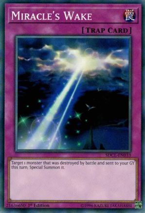 Miracle's Wake (SDCL-EN033) - Structure Deck: Cyberse Link 1st Edition