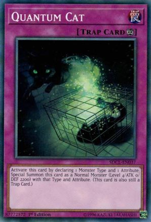 Quantum Cat (SDCL-EN037) - Structure Deck: Cyberse Link 1st Edition