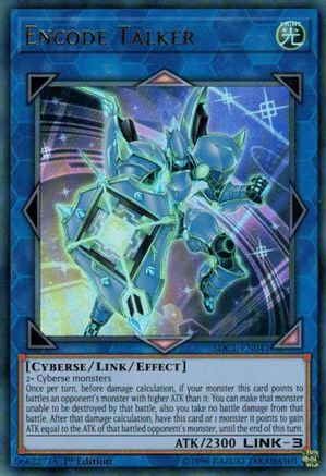 Encode Talker (SDCL-EN041) - Structure Deck: Cyberse Link 1st Edition