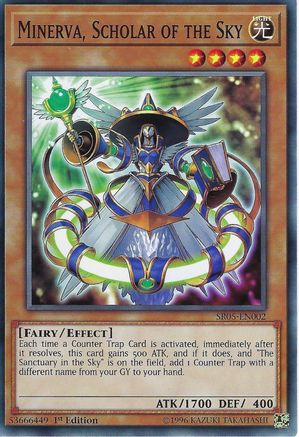 Minerva, Scholar of the Sky (SR05-EN002) - Structure Deck: Wave of Light 1st Edition
