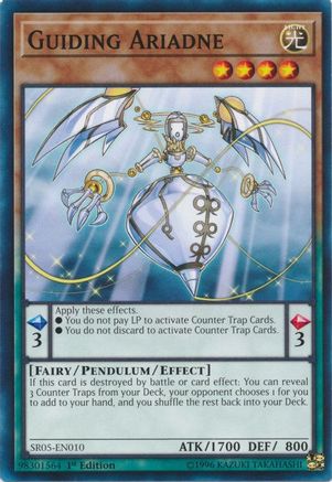 Guiding Ariadne (SR05-EN010) - Structure Deck: Wave of Light 1st Edition