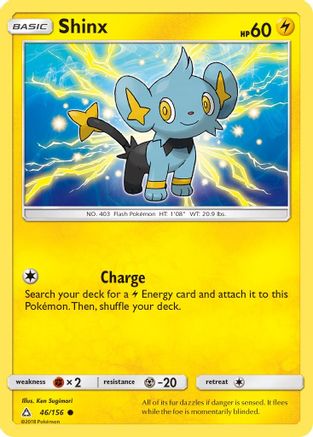 Shinx (46) 046/156  SM  Ultra Prism - Common