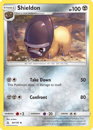 Shieldon 084  SM  Ultra Prism - Uncommon